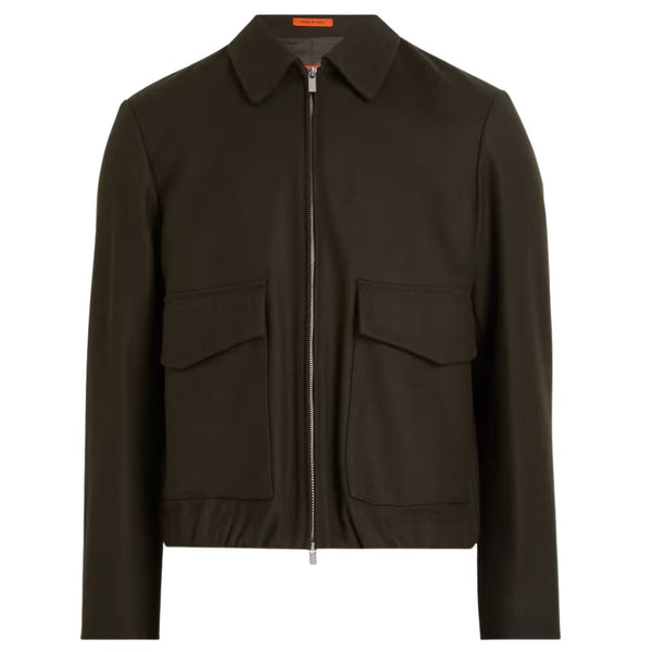 Army Magan Wool Bomber Jacket
