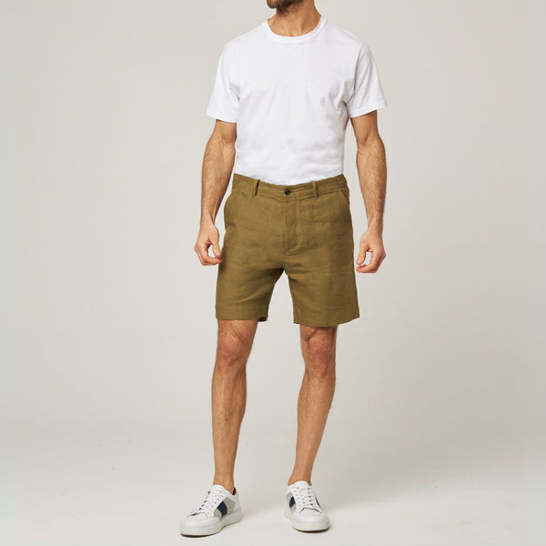 Moss Grange Linen Shorts