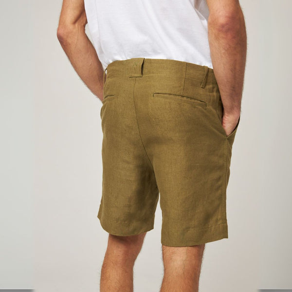 Moss Grange Linen Shorts