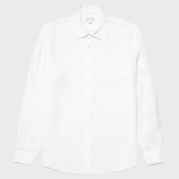 White Linen Shirt