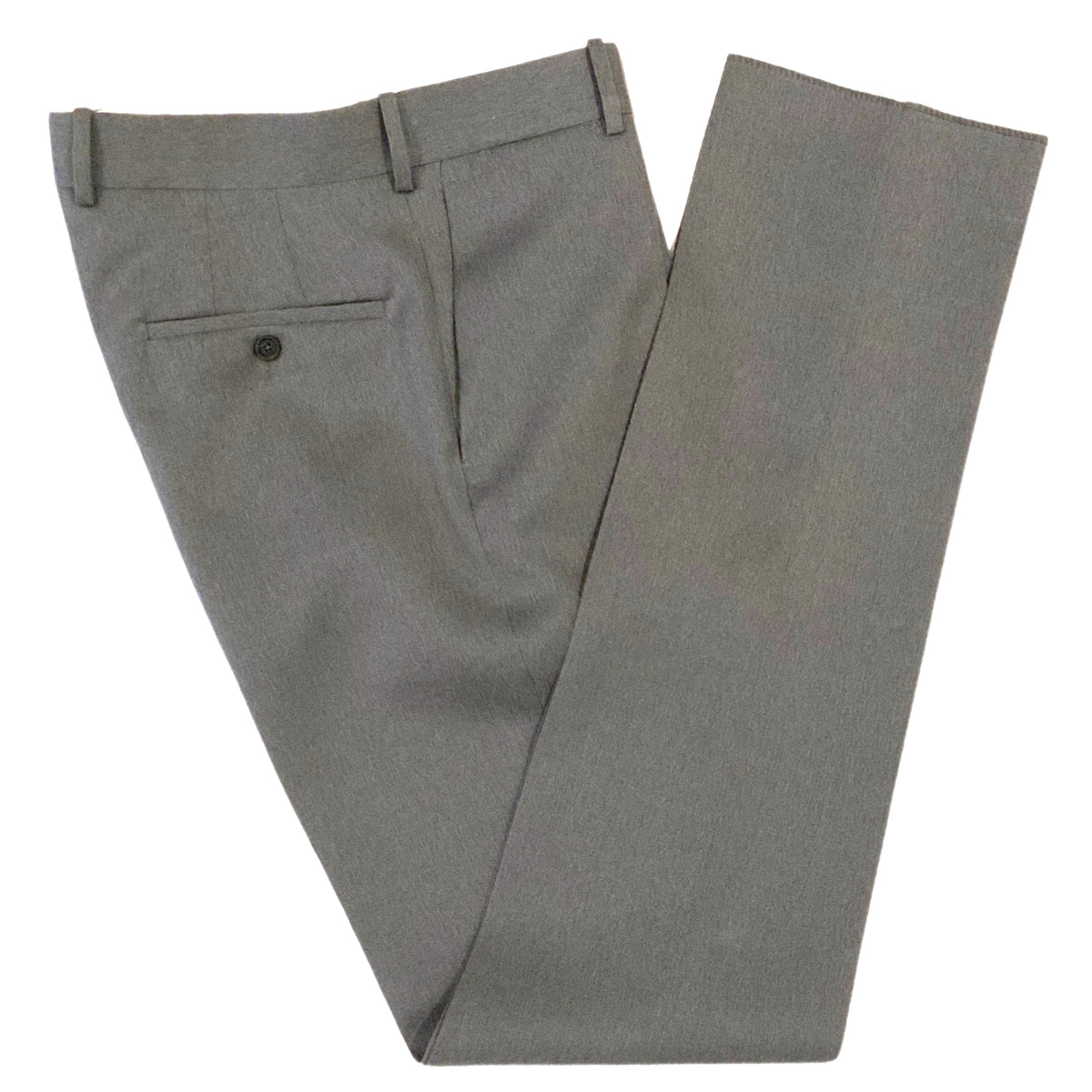 Mid Grey Hard Wool Trouser | Shop Sydney's Toronto