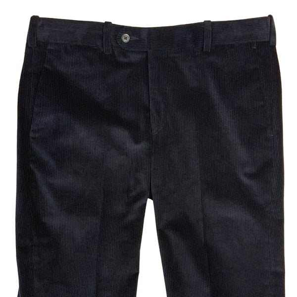 Navy Cotton Corduroy Trouser