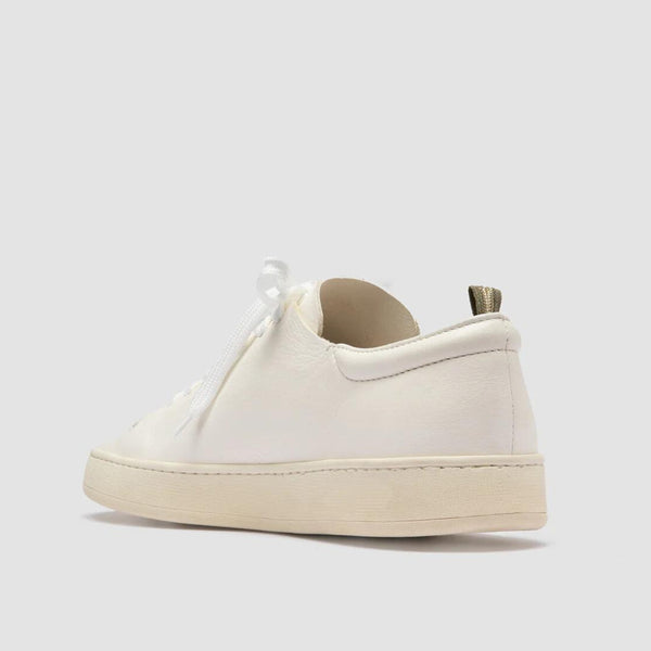 Cervo Bianco Once Leather Low Top Sneakers