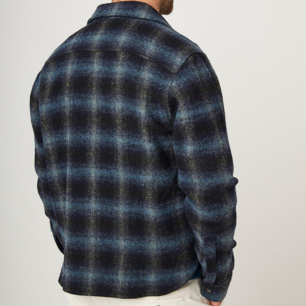 Storm Check Wool Overshirt