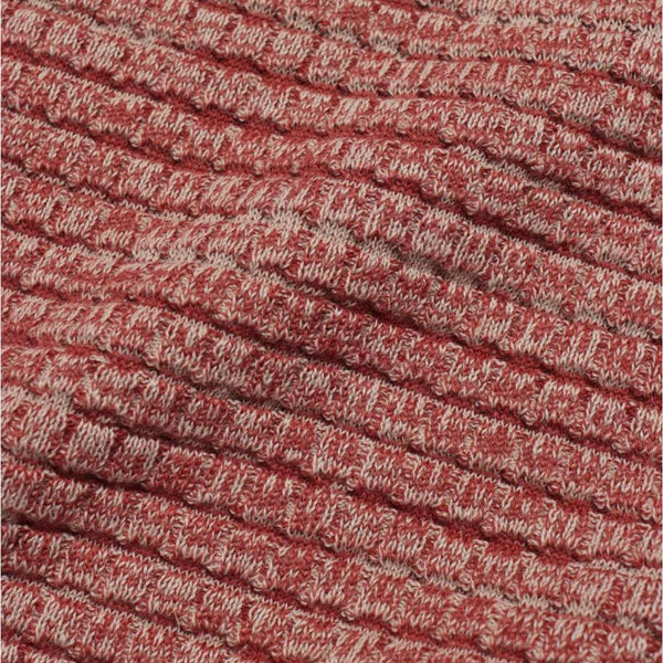 Red Ochre Peyote Sand Renard Twisted Yarn S/S Polo