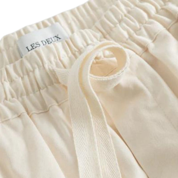 Light Ivory Cotton Otto Shorts