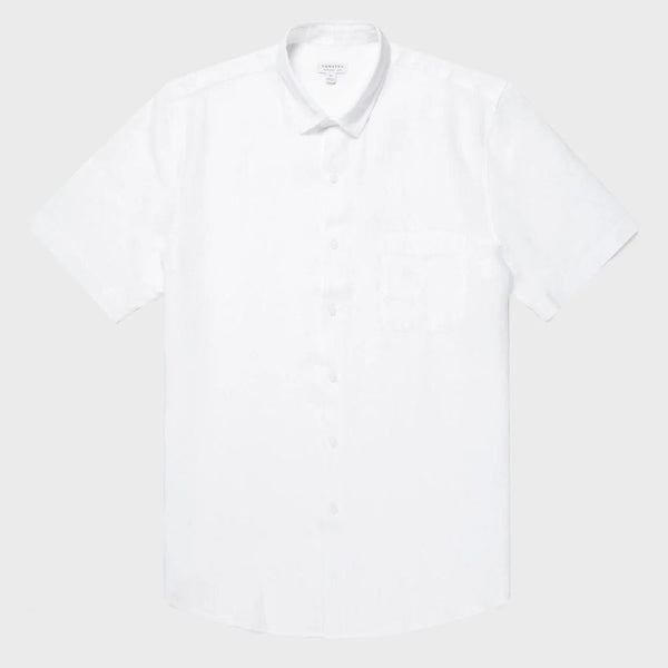 White Linen S/S Shirt