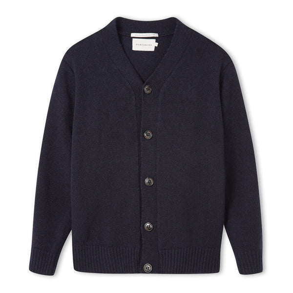 Navy Makers Stitch Cardigan