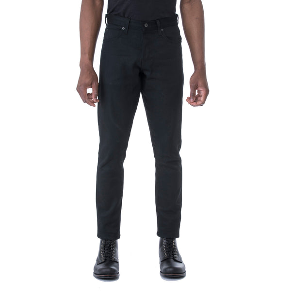 HT Black Stretch 12 oz. Denim - Sydney's, Toronto, Bespoke Suit, Made-to-Measure, Custom Suit,