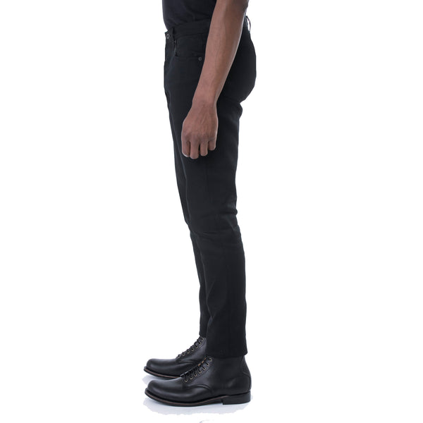 HT Black Stretch 12 oz. Denim - Sydney's, Toronto, Bespoke Suit, Made-to-Measure, Custom Suit,