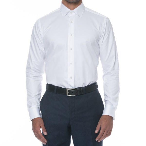 White Dress Shirt - Sydney's, Toronto, Bespoke Suit, Made-to-Measure, Custom Suit,