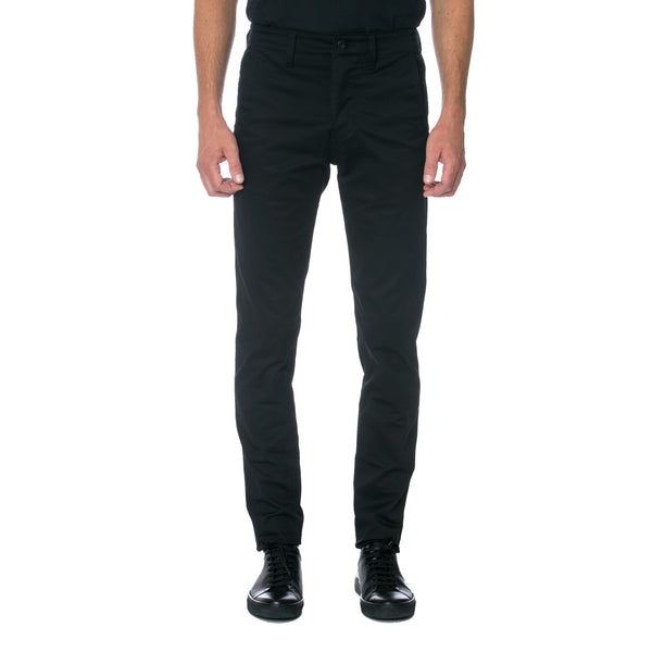 Black Technical Stretch Chino - Sydney's, Toronto, Bespoke Suit, Made-to-Measure, Custom Suit,