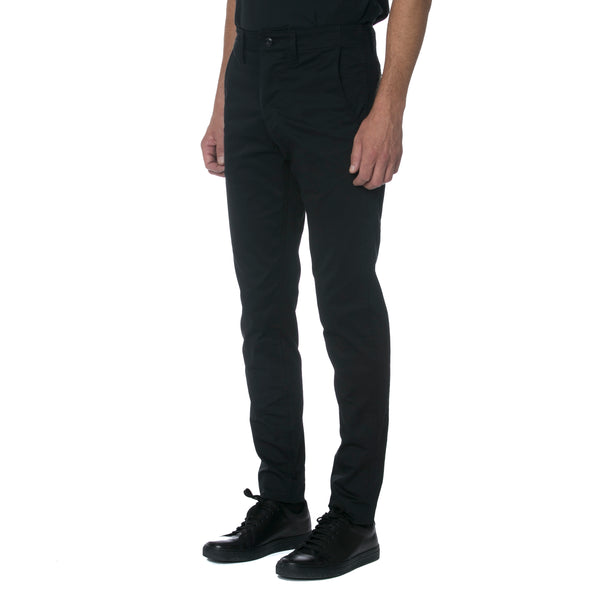 Black Technical Stretch Chino - Sydney's, Toronto, Bespoke Suit, Made-to-Measure, Custom Suit,