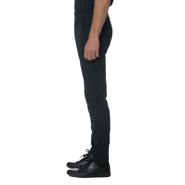 Black Technical Stretch Chino - Sydney's, Toronto, Bespoke Suit, Made-to-Measure, Custom Suit,