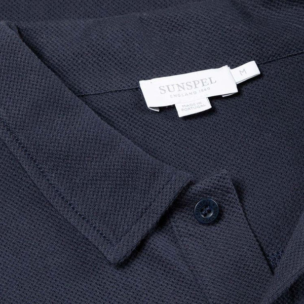 Navy S/S Riviera Polo - Sydney's, Toronto, Bespoke Suit, Made-to-Measure, Custom Suit,