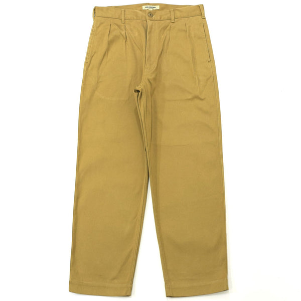 F0535 Khaki Classic Cotton Trouser
