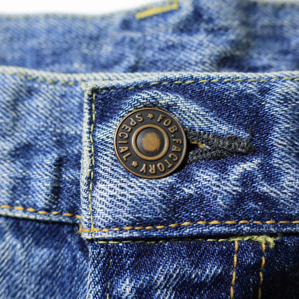 F160 Washed Selvedge 66 Denim