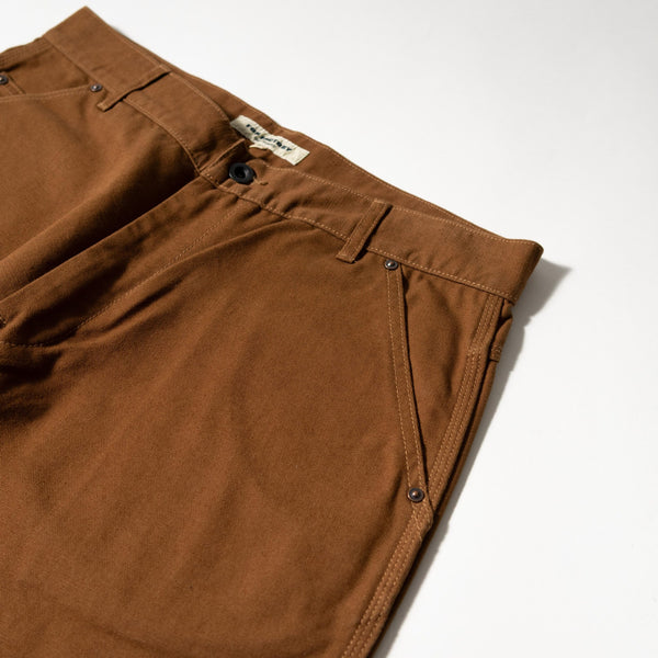 F0530 Khaki Cotton Duck Work Pants