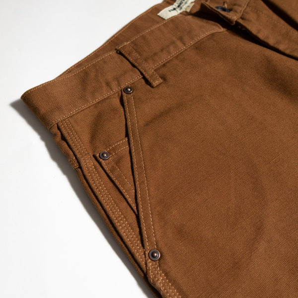 F0530 Khaki Cotton Duck Work Pants