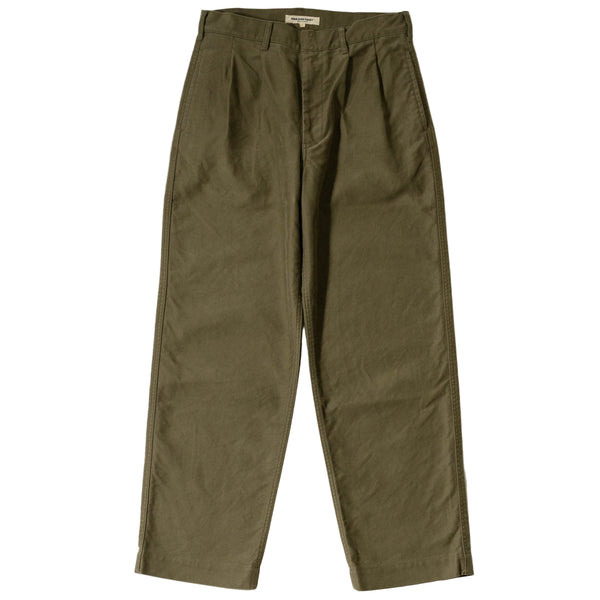 F0543 Olive Moleskin Trousers