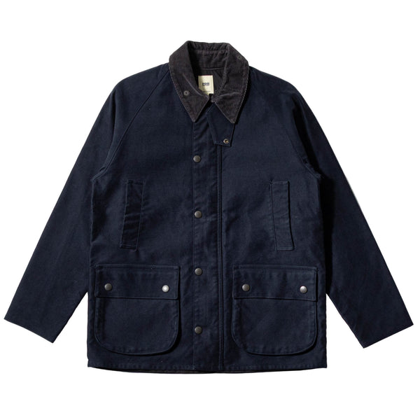 F2361 Navy Moleskin Riding Jacket