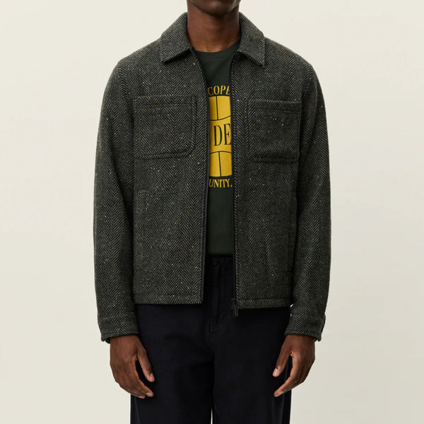 Duffel Bag Marseille Herringbone Wool Jacket