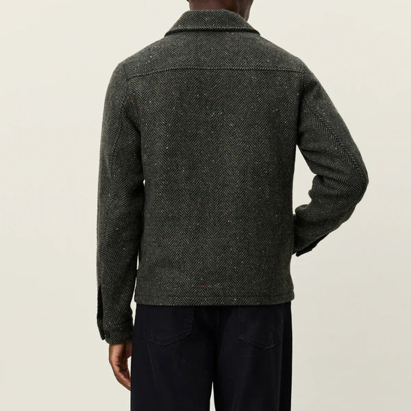 Duffel Bag Marseille Herringbone Wool Jacket
