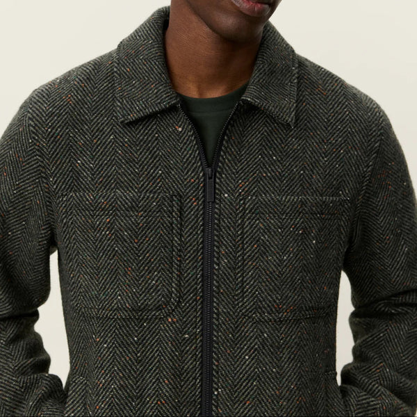 Duffel Bag Marseille Herringbone Wool Jacket