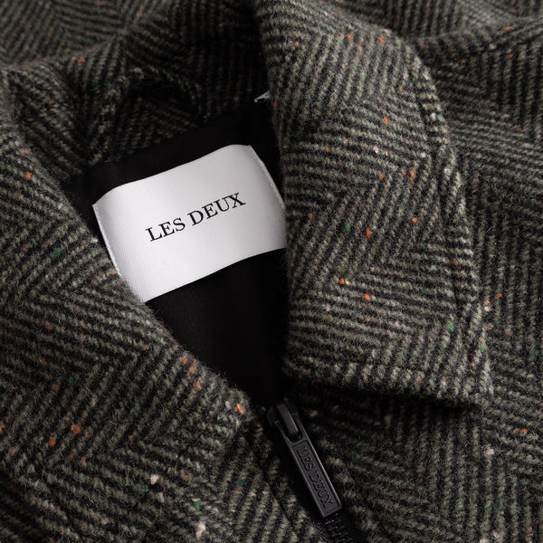 Duffel Bag Marseille Herringbone Wool Jacket