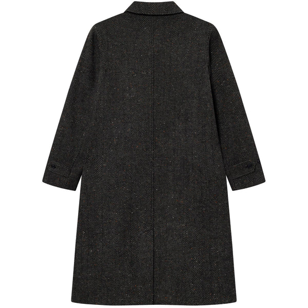 Duffel Bag Maximilian Herringbone Wool Coat