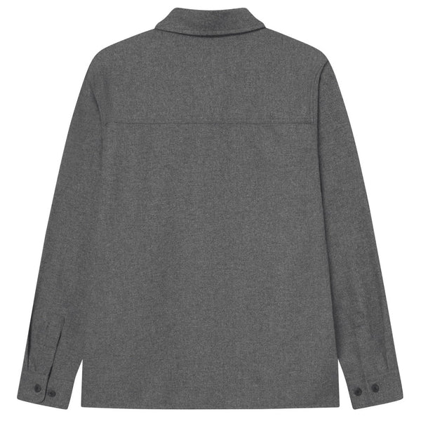 Grey Melange Layton Mouliné Overshirt