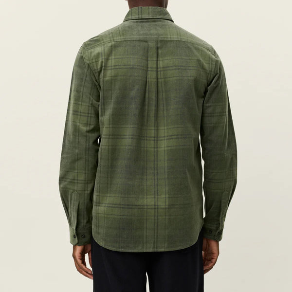 Duffel Bag Kash Check Corduroy Cotton Shirt