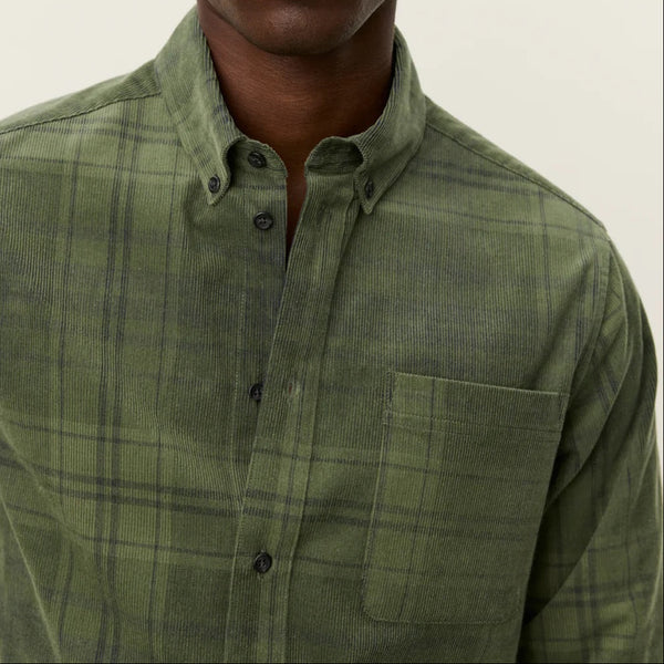 Duffel Bag Kash Check Corduroy Cotton Shirt