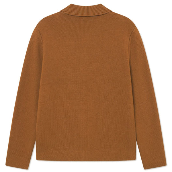 Monk's Robe Brown Fischer Cotton Milano Overshirt