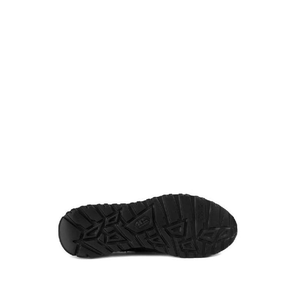 Marrone Zacinto Deer Leather and Merino Technical Sneakers