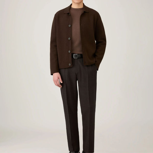Truffle Double Face Wool Jacket