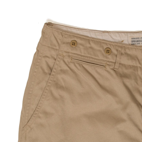 44-701T Beige Cotton Twill Trousers