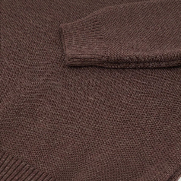 Marron Youri Merino Wool Crewneck Sweater
