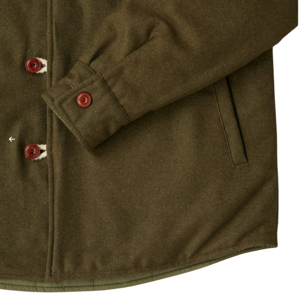 Green Hebron Reversible Wool Jacket