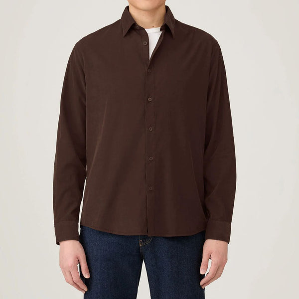 Truffle Fine Corduroy Cotton Shirt