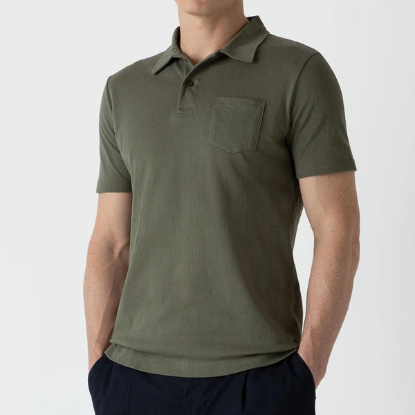 Hunter Green Riviera Polo Shirt