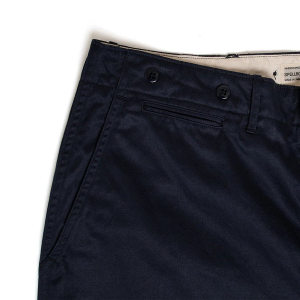 44-701T Navy Cotton Twill Trousers