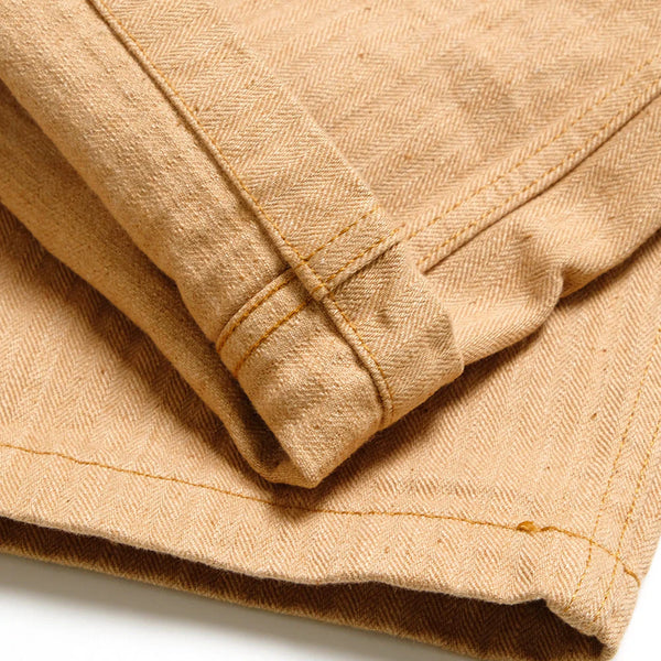 Brown 1917 Fox Cotton Herringbone Baker Trouser