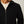 Black Fisherman Wool Cardigan