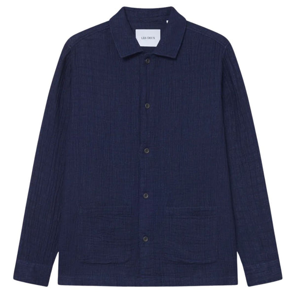 Dark Navy Milian Indigo Overshirt
