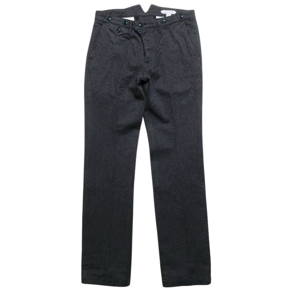 Black OR-1002 Low Waist Cotton Trouser