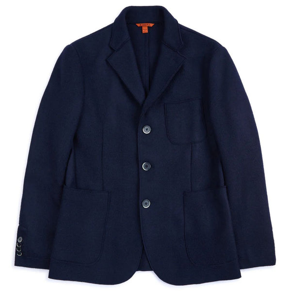 Navy Slanegà Heavy Wool Blazer