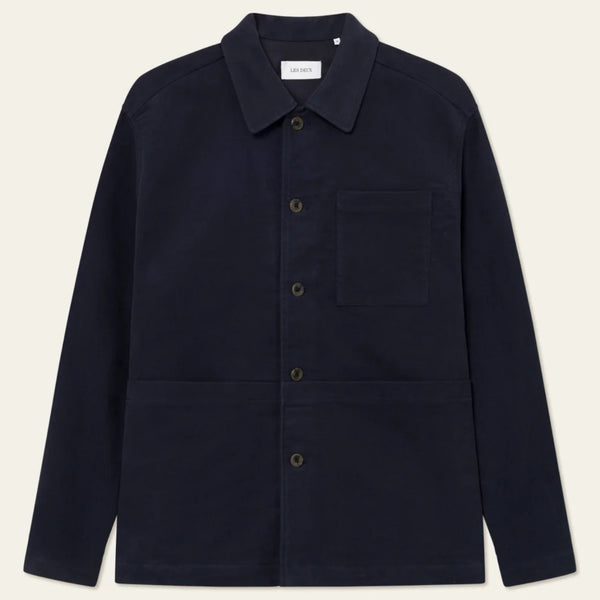 Dark Navy Journey Peached Overshirt