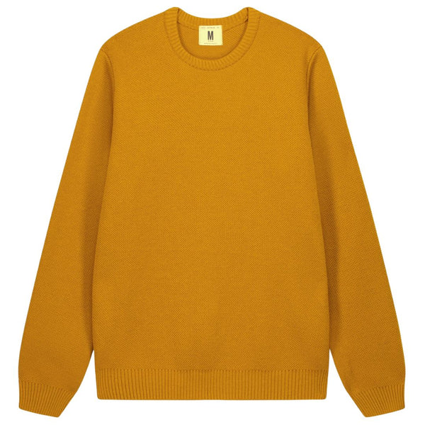 Ochre Youri Merino Wool Round Neck Sweater