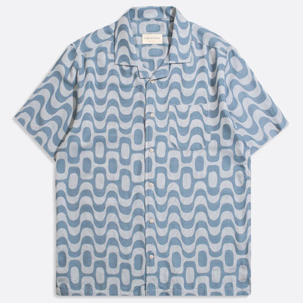 Jacquard Blue Copacabana Stachio Shirt